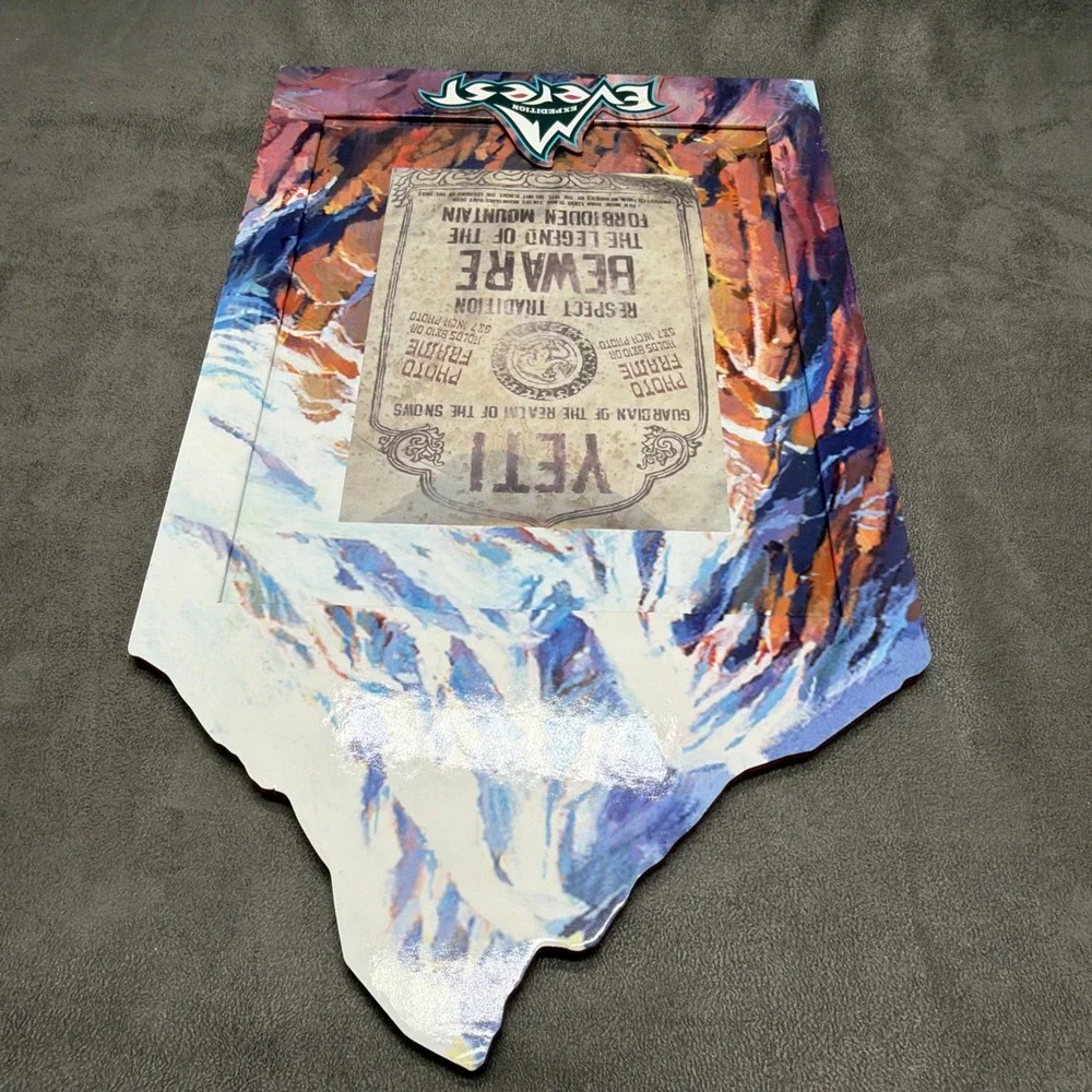 Disney Parks Animal Kingdom Expedition Everest Mountain Picture Frame